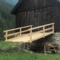 Tennenauffahrt in Lärchenholz
